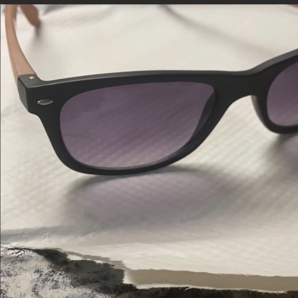 a720-F2~ Unbranded~one size~Unisex~Sunglasses, Wooden Sunglasses~Brown Color